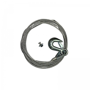 SPARE KIT - CABLE 6M, 4MM SNAP HOOK