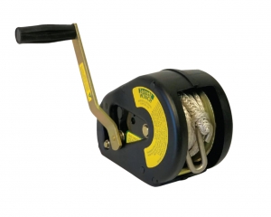 WINCH 3:1 ROPE 6M WITH 'S' HOOK AND COVER