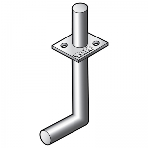 CENTRE FIX STAKE POST SUPPORT 130MM SHAFT